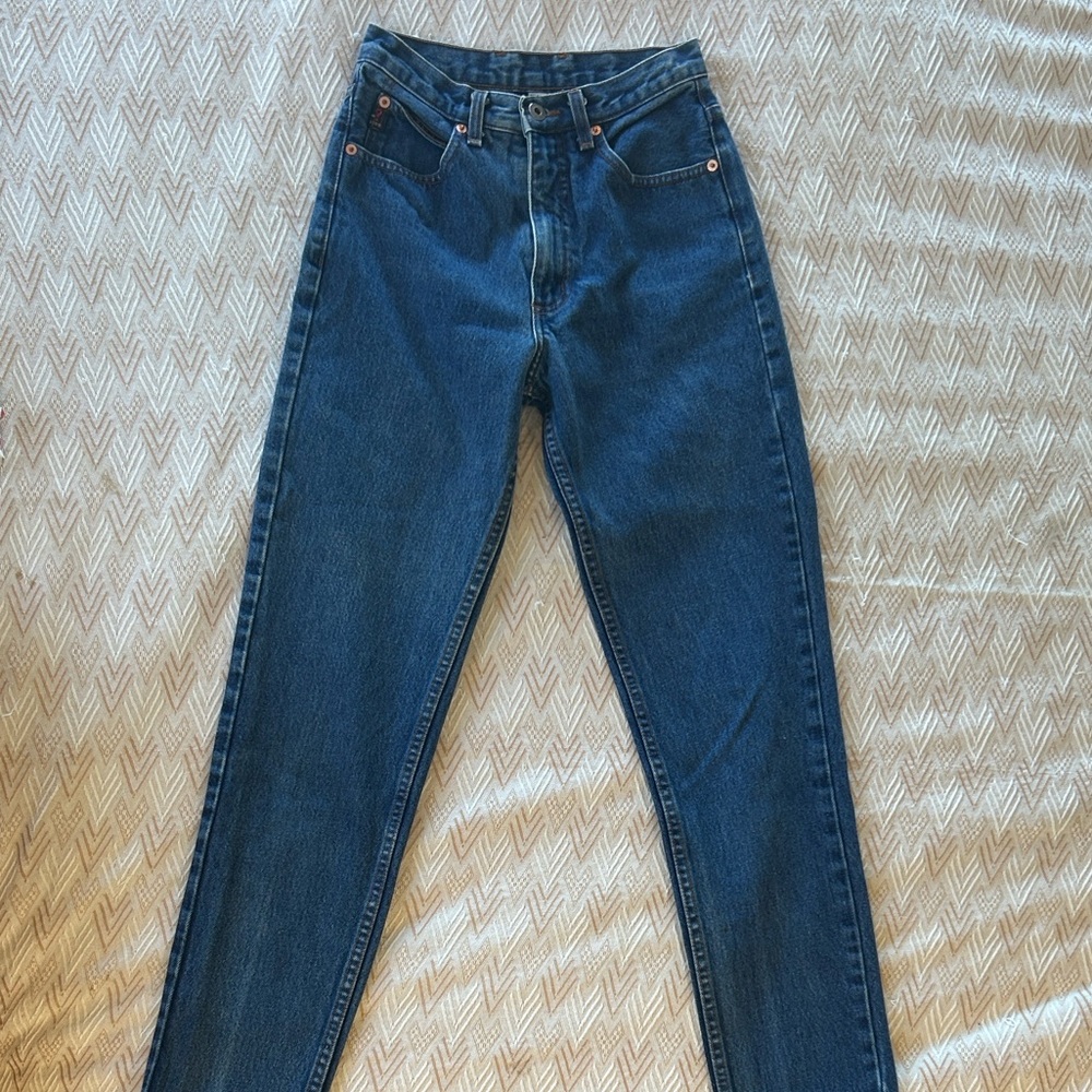 SOLD Vintage Guess High Rise Blue Jeans 26x28